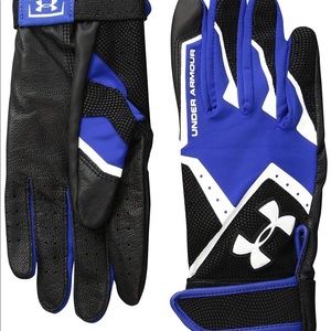 Under Armour Men’s Batting Baseball Gloves Small